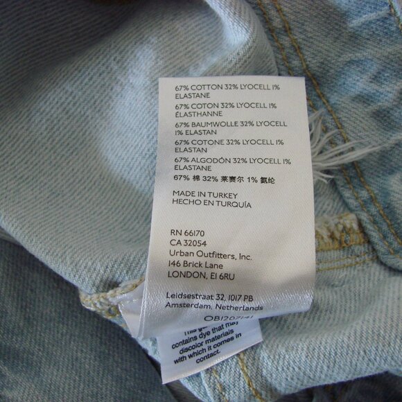 Free People We The Free Florence Flare Jeans Boho Hippie Wide Leg Light Wash 28 - Picture 15 of 15